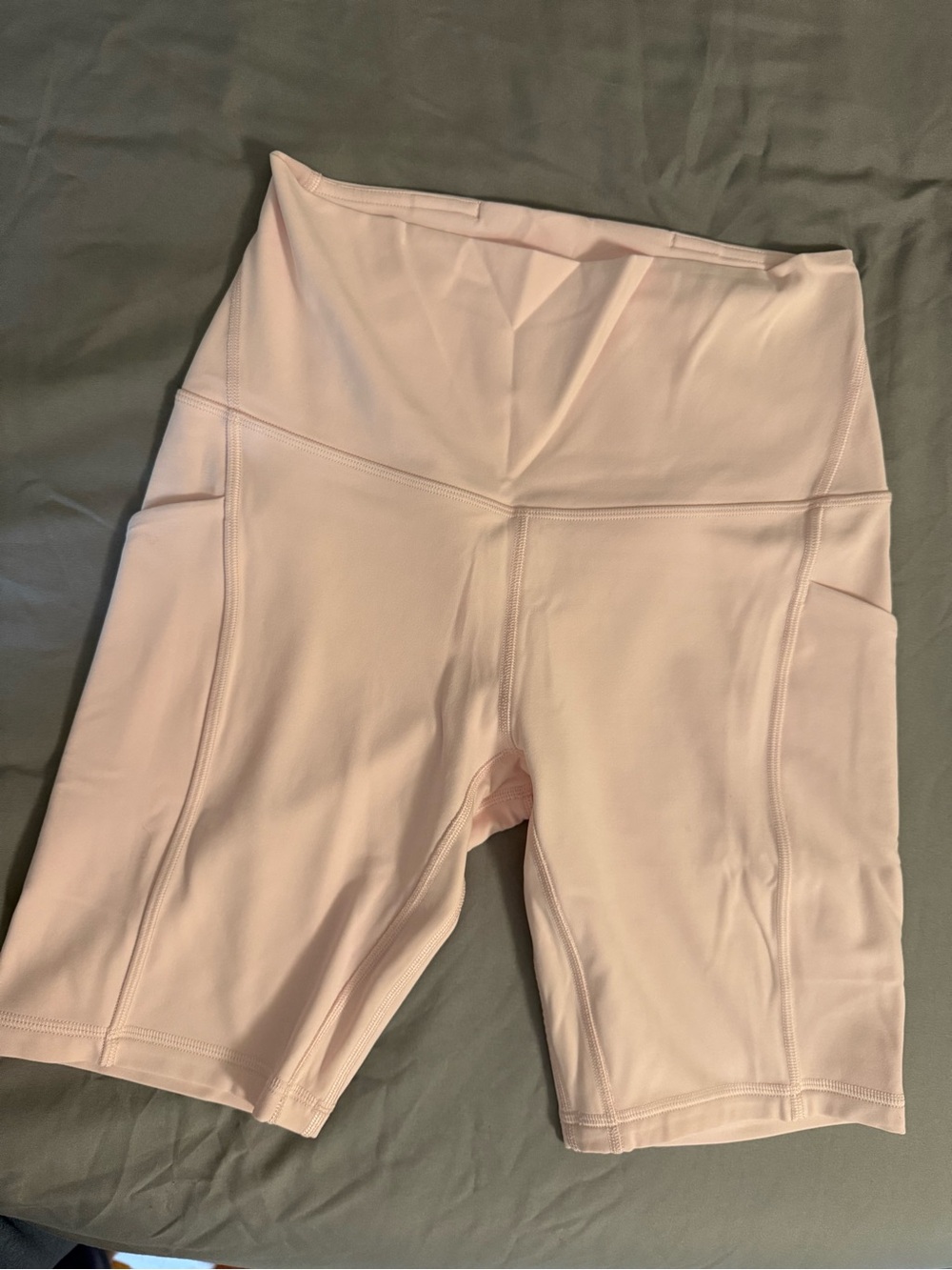 lululemon Align High-Rise Shorts 8” in Pink Pearl